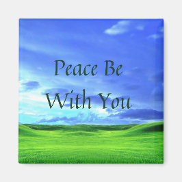 Íman Peace Be With You Magnet