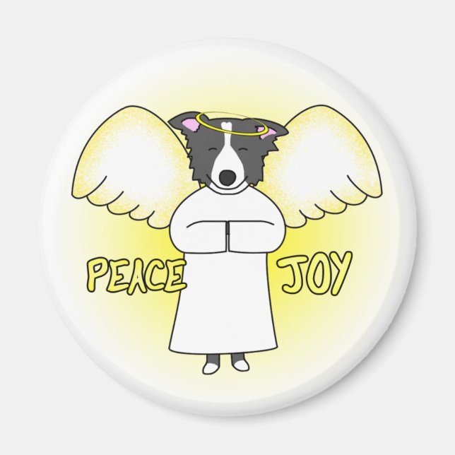 Íman Peace Joy Border Collie (Frente)
