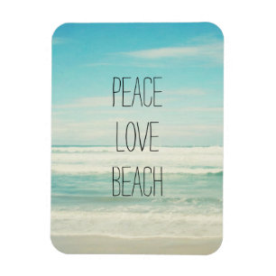 Íman Peace Love Beach