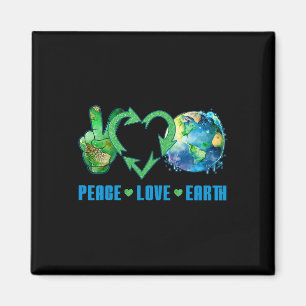 Íman Peace Love Earth Planet Happy 54 anos Env