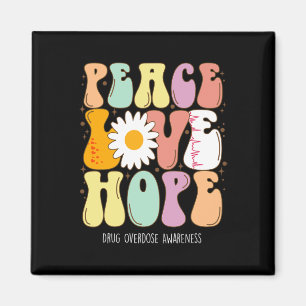 Íman Peace Love Esperam que a tomada de consciência da