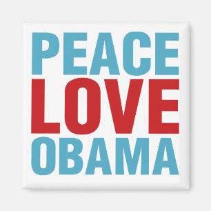 Íman Peace Love Obama