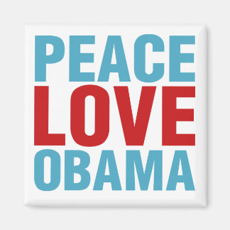 Íman Peace Love Obama