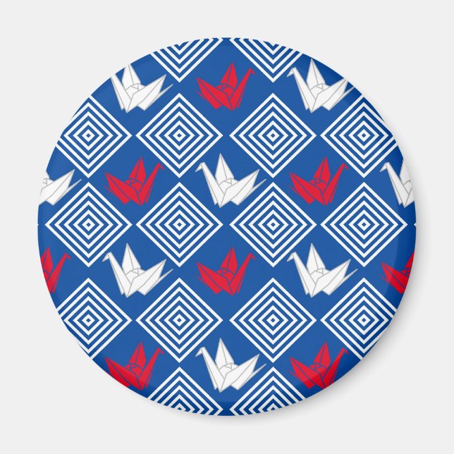 Íman Peace Orizuru Pattern (Frente)