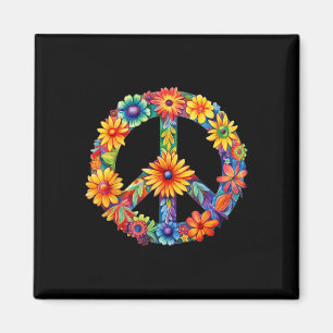 Íman PEACE SIGN LOVE 60s 70s Groovy Hippie Costume Hall
