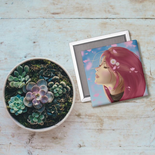 Íman Peaceful Bloom (Criador carregado)