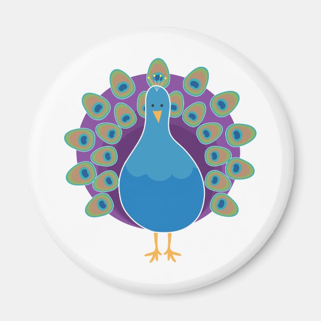 Íman Peacock (Frente)