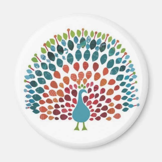Íman Peacock (Frente)