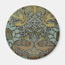 Peacock e Dragon (por William Morris)