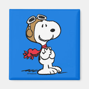 Íman Peanuts Snoopy The Flying Ace