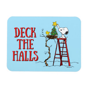 Íman Peanuts Snoopy & Woodstock Christmas Tree