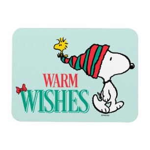 Íman Peanuts Snoopy & Woodstock Warm Wishes