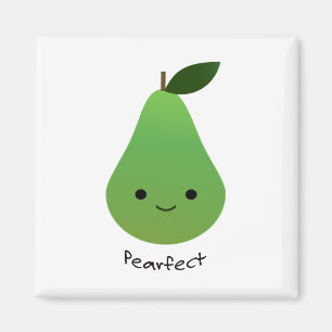 Íman Pearfect Pear bonitinho e engraçado