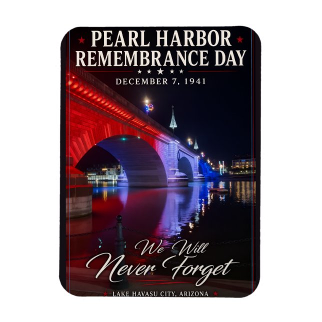 Íman Pearl Harbor Remembrance Day (Vertical)