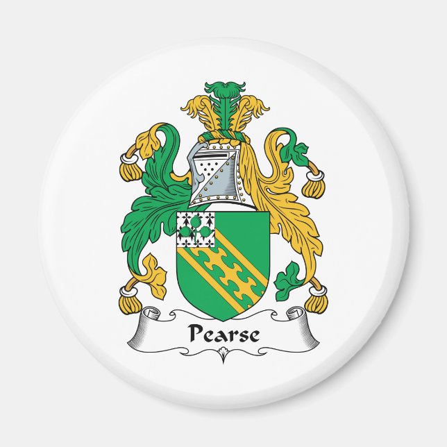 Íman Pearse Family Crest (Frente)