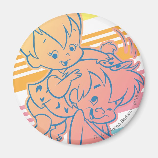 Íman PEBBLES™ Bam Bam em crescimento (Frente)