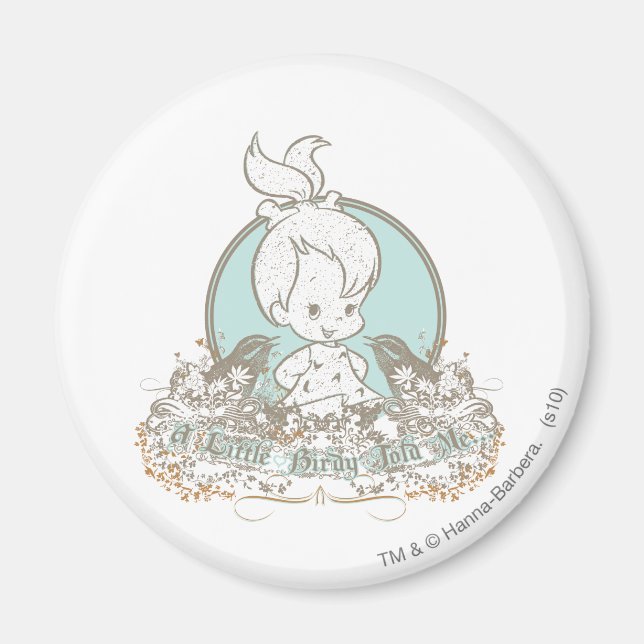 Íman Pebolhas Um Pouco De Birdy Me Disse (Frente)