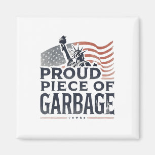 Íman Peça Orgulhosa De Garbyge Garge Para Trump