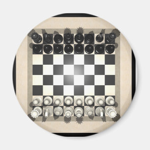 Íman Peças de xadrez e de xadrez: