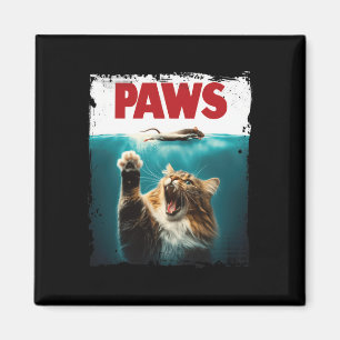 Íman Peças Paródia Gato Rato Humorístico Perseguindo Ra