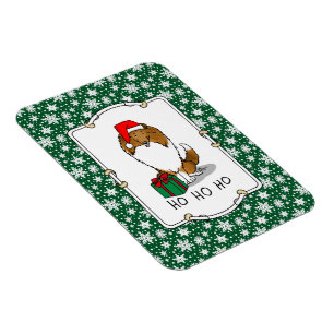 Íman Pecuária Shetland de Santa Hat (sable) de Natal