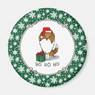 Íman Pecuária Shetland de Santa Hat (sable) de Natal