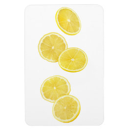 Íman Pedaços de limão em queda