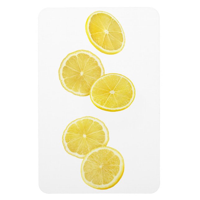 Íman Pedaços de limão em queda (Vertical)