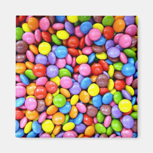 Íman Pedaços doces, doces coloridos