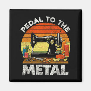Íman Pedal ao metal - máquina de costura quilter