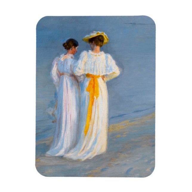 Íman Peder Severin Kroyer - Anna Ancher & Marie Kroyer (Vertical)