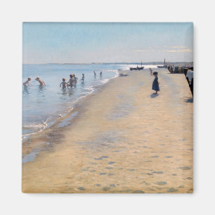 Íman Peder Severin Kroyer - Dia de Verão em Skagen Bea