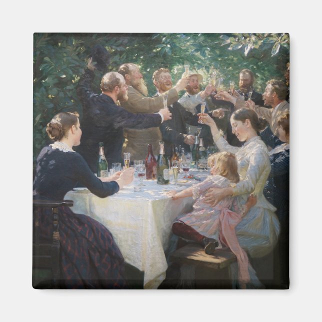 Íman Peder Severin Kroyer - Hip, Hip, Hurrah! (Frente)