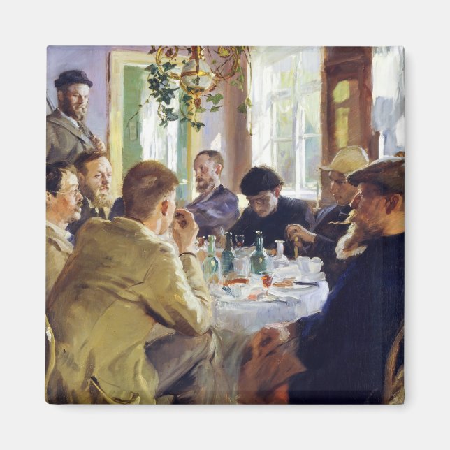 Íman Peder Severin Kroyer - Hora do almoço (Frente)