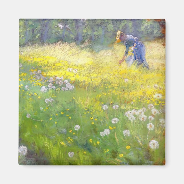 Íman Peder Severin Kroyer - Marie Kroyer no Jardim (Frente)