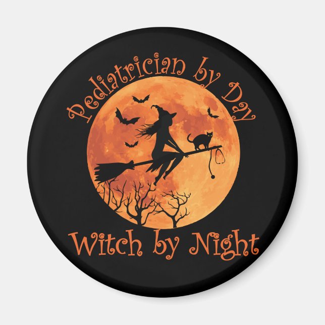 Íman Pediatra por Day Witch by Night (Frente)