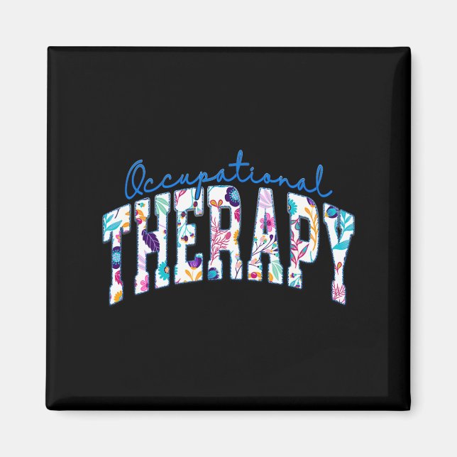 Íman Pediatric Occupational Therapy Therapist Ot Design (Frente)