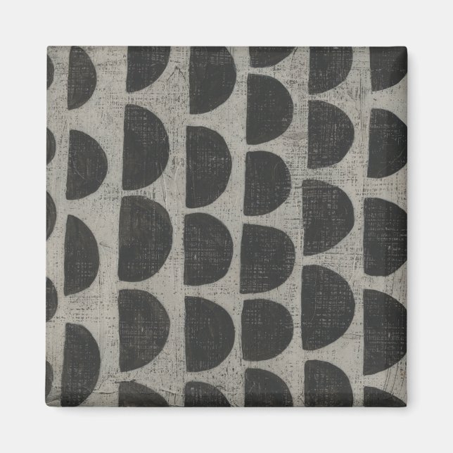 Íman Pedra - Semicírculos (Frente)