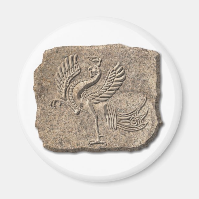 Íman Pedra vermelha (Frente)