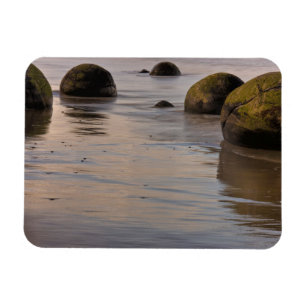 Íman Pedras de Moeraki na Praia
