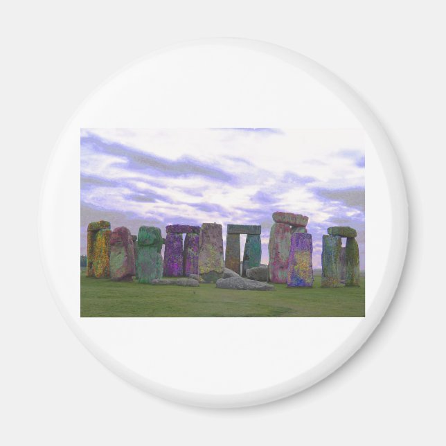 Íman Pedras Psicodélicas (Frente)