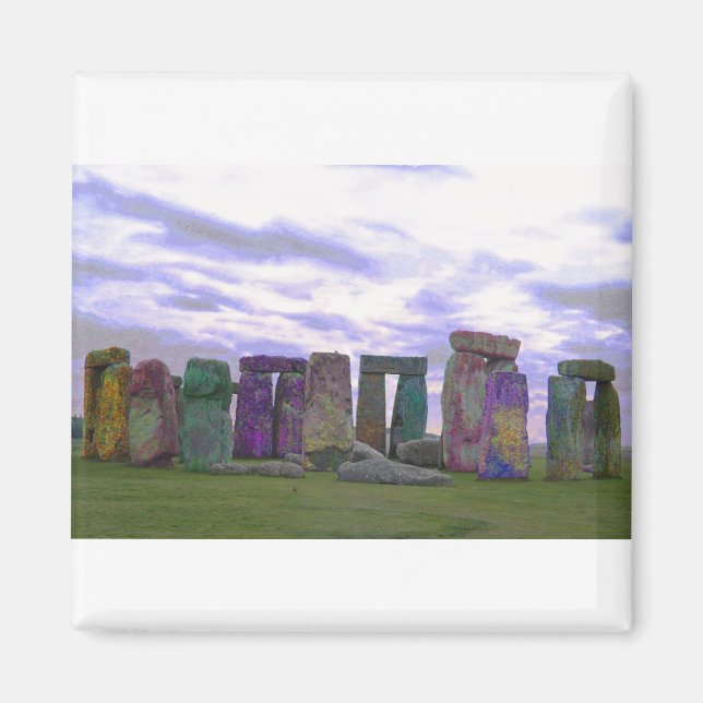 Íman Pedras Psicodélicas (Frente)