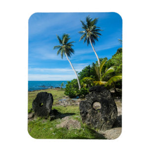 Íman Pedras Rai na Ilha Yap