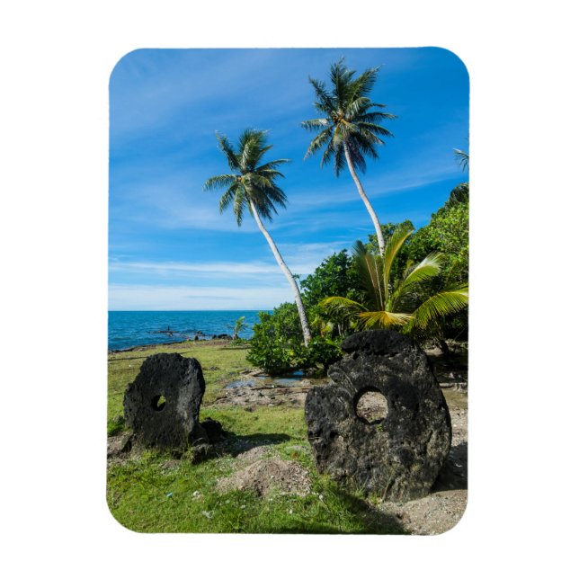 Íman Pedras Rai na Ilha Yap (Vertical)