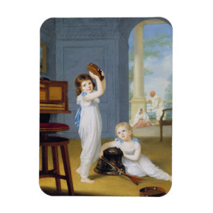 Íman Pedreiro de Emily e de George, c.1794-95 (óleo em