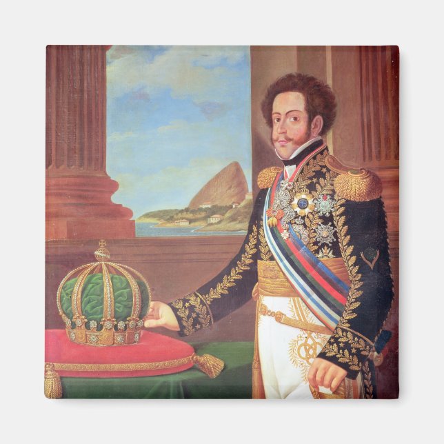 Íman Pedro I Imperador do Brasil, 1825 (Frente)