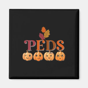 Íman Peds Cute Pumpkin Cai Graças Nurs Pediátricos