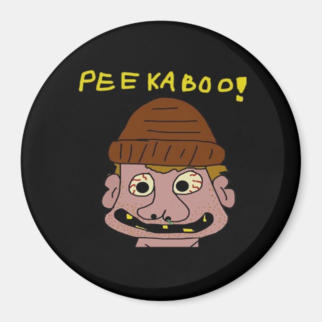 Íman Peekabo Weird Man (Frente)