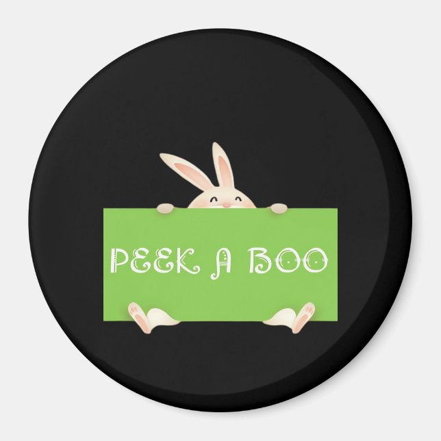 Íman Peekaboo Bunny (Frente)