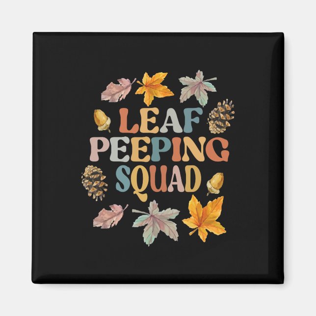 Íman PEEPER LEAF SQUAD Fall Foliage Folieaf Peeping Fal (Frente)